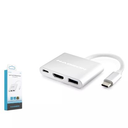 Hadron Type-C Hdtv Combo Hdmi 4K 30Hz + Type-C + U resmi