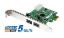 PCI EXPRESS PCI-E USB 3.0 KART PCIE 2 PORT ÇOKLAYI resmi