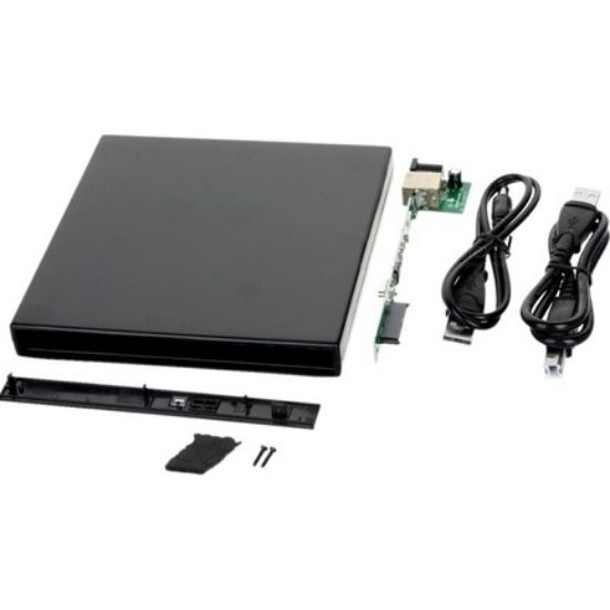 OEM USB SATA Harici DVD RW Writer Kutusu 12.7mm resmi
