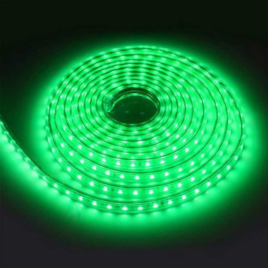 HORTUM LED YEŞİL DIŞ MEKAN 3 ÇİP 220V 5MT TAK KULL resmi
