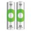 GP RECYKO 1300 MAH AA KALEM ŞARJLI PİL 2'Lİ PAKET resmi
