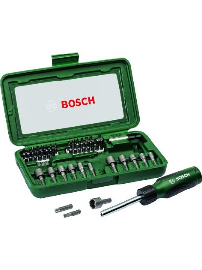 Bosch 46 PARÇA CIRCIRLI TORNAVİDA BITS UÇ LOKMA Vİ resmi