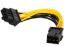 PCI-e POWER KABLOSU 6 pin to 8 pin DÖNÜŞTÜRÜCÜ resmi