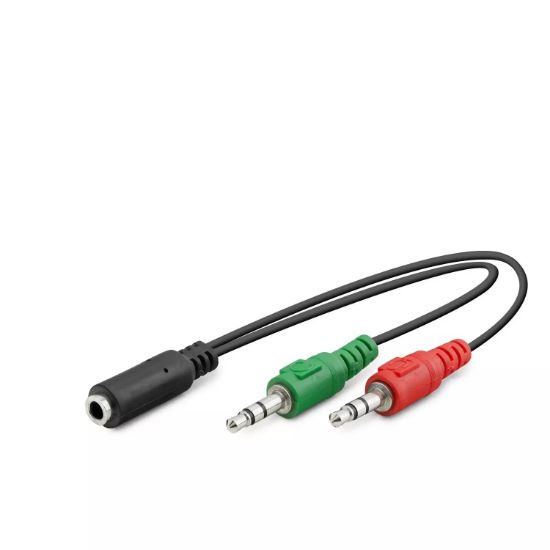 Hadron 2*3.5Mm To 3.5Mm F Kablo 2Line Mikrofon + K resmi