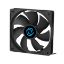 FRISBY FCL-F12B 12 CM SİYAH KASA FANI resmi