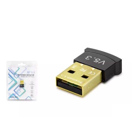 Hadron Bt5.3 Bluetooth Dongle Pc Usb V5.3 Siyah resmi