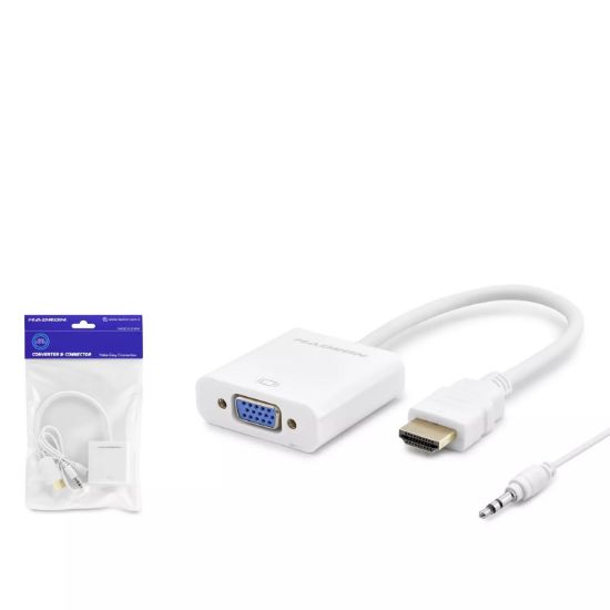 Hadron Hdmi To Vga F Çevirici 1080P + Audio resmi