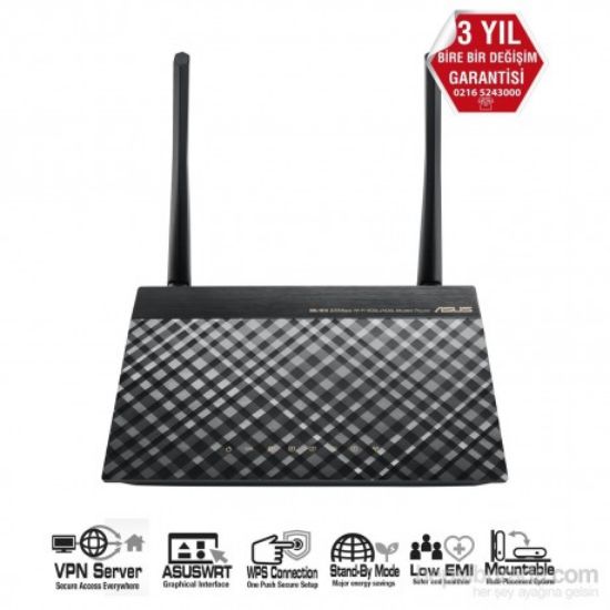ASUS DSL-N16 Ebeveyn Kontrol Destekli-VPN-ADSL-VDS resmi