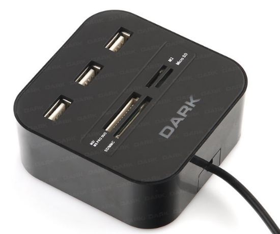 Dark UCR202 USB MicroSD/SD/MMC/M2/MS PRO DUO Kart  resmi