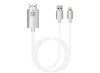 OEMApple iPhone iPad Lightning Girişli 2K HDMI Kab resmi