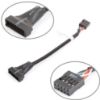 9 Pin USB 2.0 Dişi-19 Pin USB 3.0 Erkek Çevirici resmi