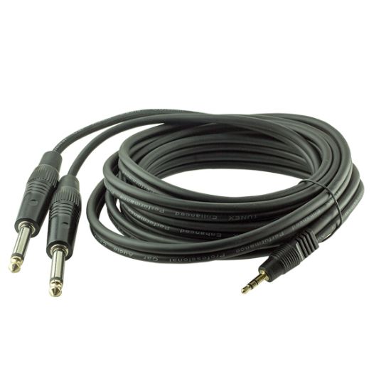 POWERMASTER 3.5 MM STEREO E/2X6.3MM MONO ERKEK 3M resmi