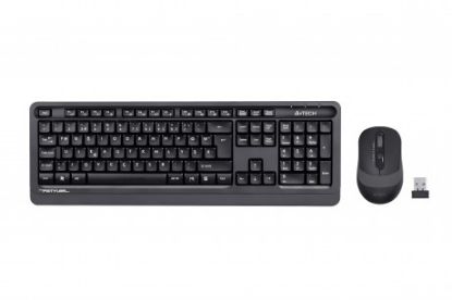 A4 TECH FG1010 Q 2.4 GHZ USB GRİ KLAVYE+MOUSE WİFİ resmi