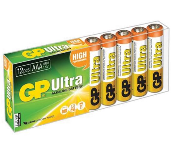 GP 24AU-12'Lİ PAKET ALKALİN İNCE PİL (12'Lİ FİYAT) resmi