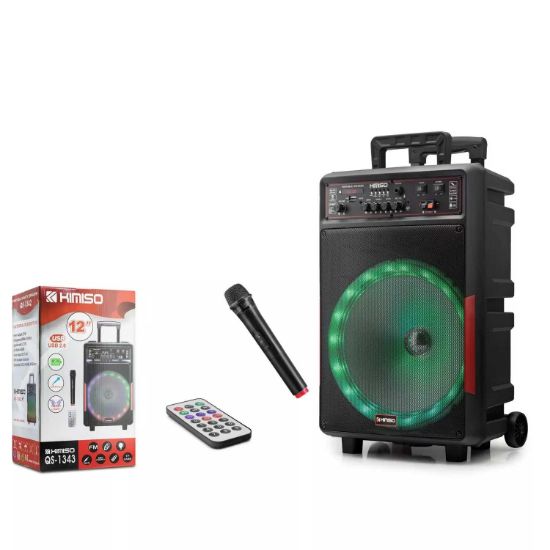 KIMISO QS1343 BT SPEAKER 12INC 295*225*510MM resmi