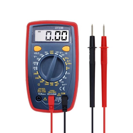 POLAXTOR TDT-33B ÖLÇÜ ALETİ DİJİTAL AVOMETRE resmi