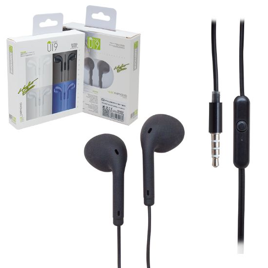PM 3.5 MM JACKLI KULAKİÇİ MİKROFONLU KULAKLIK resmi