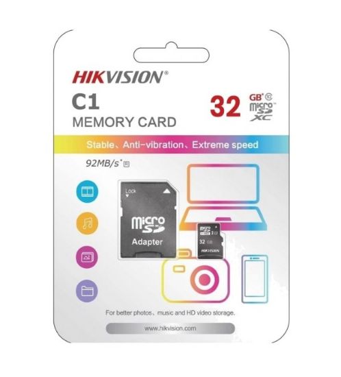HIKVISION HS-TF-C1/32G microSDHC Class 10  resmi