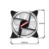 Coolmoon Rgb Renkli Sessiz Fan 3 Pin Pwm 2 Pin Mol resmi