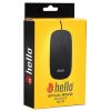 HELLO HL-37 SLİM KASA 1000 DPI OPTİK KABLOLU MOUSE resmi