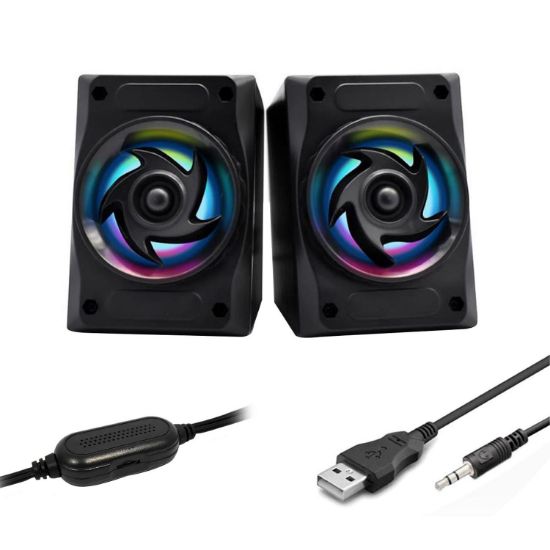 POLAXTOR JT-2612/K11 SES SİSTEMİ PC 1+1 USB LEDLİ  resmi