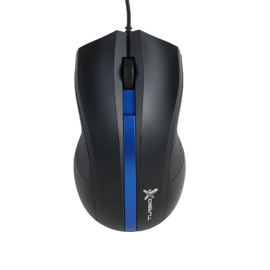 TURBOX TR-M6 MOUSE 1000DPI KABLOLU BLUE/BLACK USB resmi