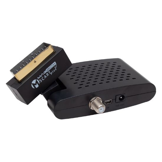 MAGBOX SCART PLUS MİNİ SD SCART UYDU ALICISI TKGS resmi