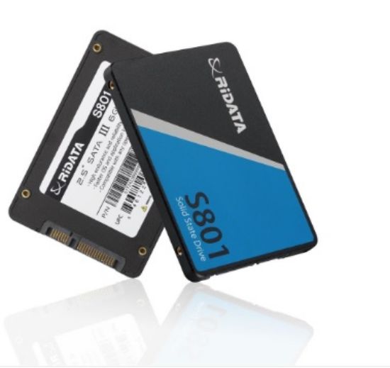 Ridata 1TB Sata III (6Gb/s) S801 Read Up 520MB/s S resmi