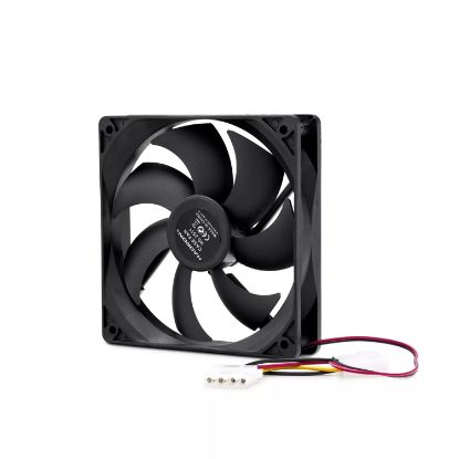 HADRON HDX1501 KASA FANI 4PIN 12CM SİYAH resmi