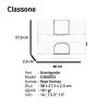 CLASSONE Avantgarde 13-14 inch Laptop Kılıfı-Siyah resmi