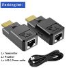 Alfais Hdmi Rj45 Cat5-6 Extender Uzatıcı 60M resmi