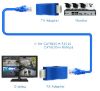 OEM Hdmi Rj45 Cat5 6 Extender Uzatıcı Apara 30M resmi