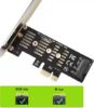 OEM Pci-e Express 3.0 To Nvme Ssd M.2 M Key Çeviri resmi