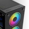 Revenge Clear 3 Fanlı Temperli Cam Panel Gaming Ka resmi