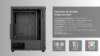 Revenge - Clear 6 Fanlı Temperli Cam Panel Gaming  resmi