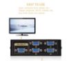 OEM VGA SWITCH ÇOKLAYICI ÇOĞALTICI SPLİTTER 4 PORT resmi