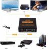 Alfais 2 Port Uhd 4k Hdmi Switch Ekran Monitör Çok resmi