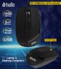 HELLO HL-4627 1600DPI 3D USB KABLOLU OPTİK MOUSE resmi