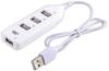 Alfais 4 Port Usb Hub Çoğaltıcı Switch Splitter resmi