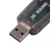 OEM 5+1 Harici Laptop Usb Ses Kartı 3.5mm resmi