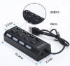 Alfais 4 Port Usb 2.0 Hub Çoğaltıcı Çoklayıcı Anah resmi