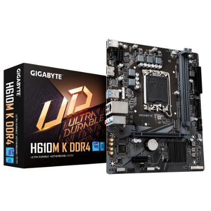 GIGABYTE H610M-K DDR4 HDMI PCIe 16X v4.0 1700p mAT resmi