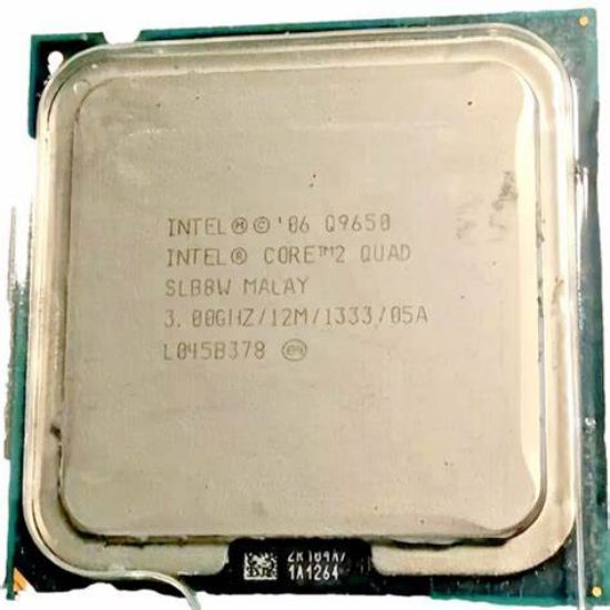 Intel Core2 Quad Q9650 3.0 Ghz 12mb Ga 775p Fansız resmi