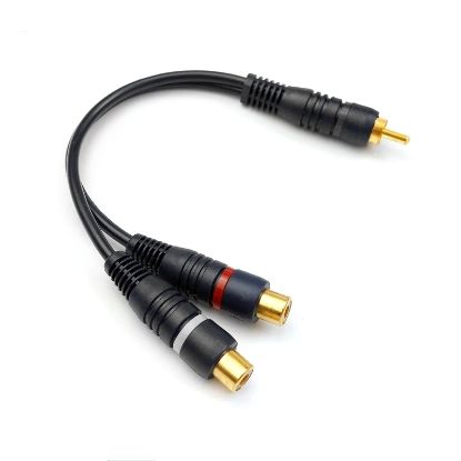 OEM 1 ERKEK 2 DİŞİ 25 CM ANFİ Y KABLO resmi