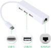 Alfais Usb 3.1 Type C Hub Ethernet Çevirici Çoklay resmi