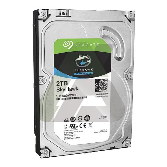 SEAGATE 2TB SKYHAWK 64MB 7/24 ST2000VX008 resmi