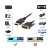 Displayport to DVI 24+1 Kablo 1.8m resmi