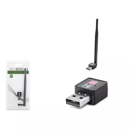 PIX-LINK WIRELESS ADAPTOR 150MBPS 5DBI TEK ANTEN resmi