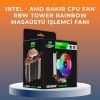STEEP SOLİD Bakır CPU Fan - RBW Rainbow FAN resmi