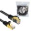 PM PMCAT75 SİYAH CAT7 KABLO 5 METRE resmi